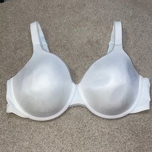 Vanity Fair White Floral Bra